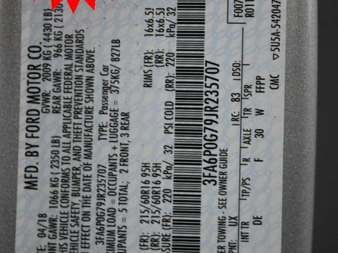 Used 2018 Ford Fusion S image 37