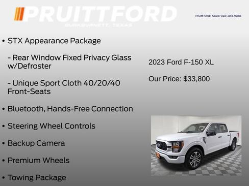 Used 2023 Ford F150 XL w/ STX Appearance Package RWD image 13