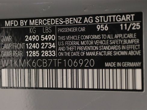 New 2026 Mercedes-Benz CLE 53 AMG 4MATIC Cabriolet image 15