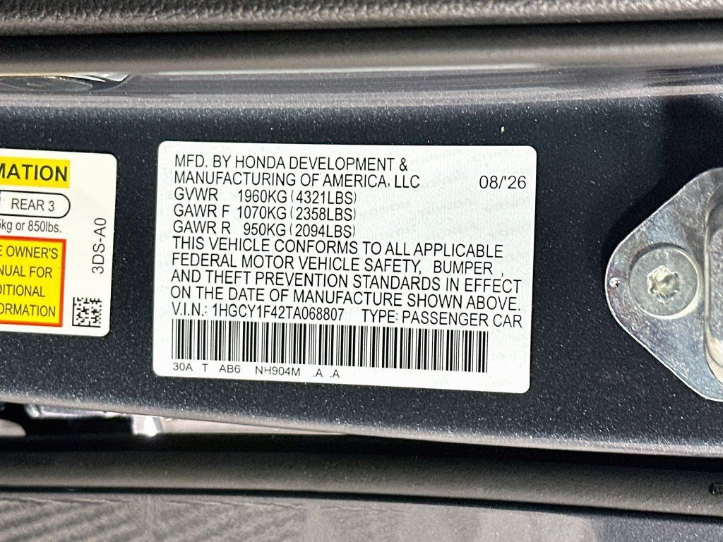 Used 2026 Honda Accord SE image 27