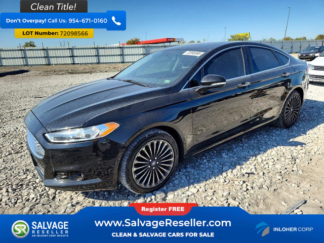 Used 2016 Ford Fusion Titanium FWD image 1