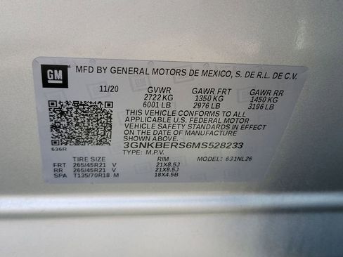 Used 2021 Chevrolet Blazer RS w/ Enhanced Convenience Package FWD image 34