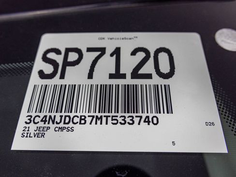 Used 2021 Jeep Compass Limited AWD/4WD image 53