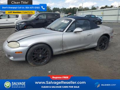 Used 2004 MAZDA MX-5 Miata w/ Leather Azure Blue Pkg
