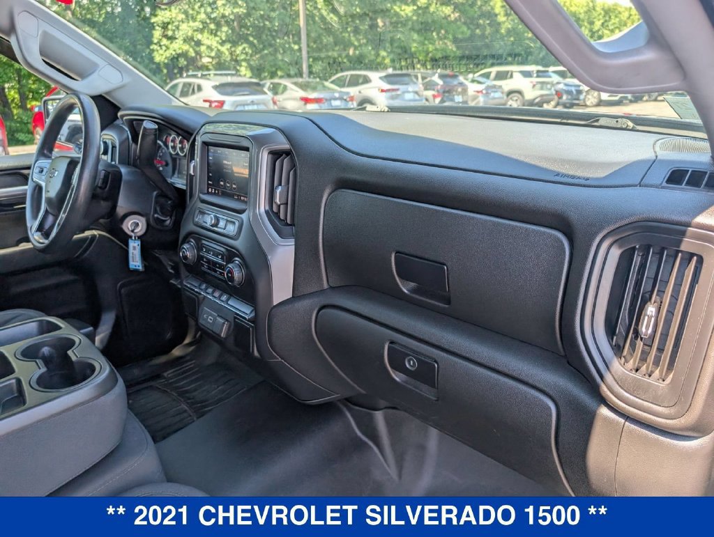 Used 2021 Chevrolet Silverado 1500 Custom Trail Boss w/ Safety Confidence Package AWD/4WD image 32