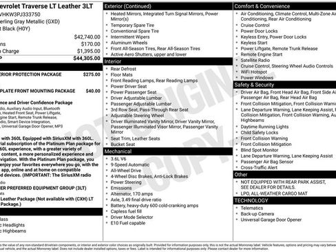Used 2023 Chevrolet Traverse LT AWD/4WD image 38