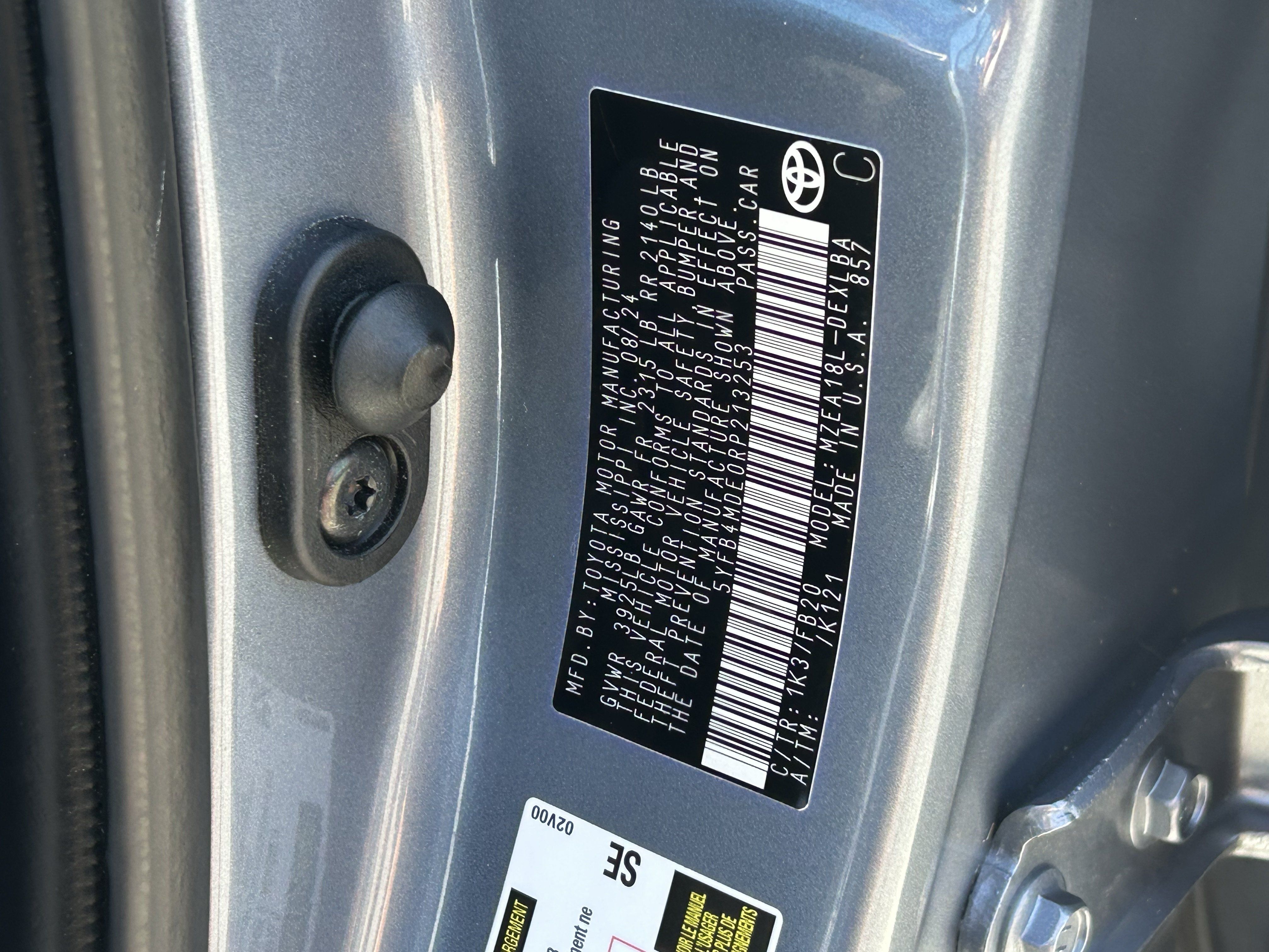 Certified 2024 Toyota Corolla LE FWD image 30