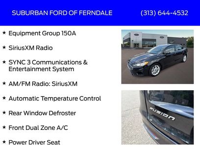 Used 2020 Ford Fusion SE