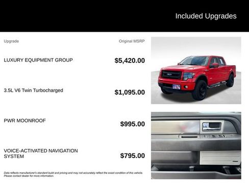 Used 2013 Ford F150 FX4 w/ Luxury Equipment Group image 5