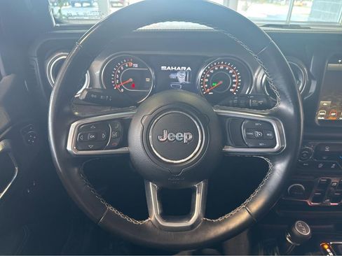 Used 2021 Jeep Wrangler Unlimited Sahara w/ Uconnect 4C Nav & Sound Group AWD/4WD image 18