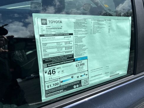 New 2026 Toyota Camry SE image 30