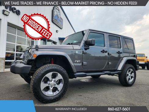 Used 2016 Jeep Wrangler Unlimited Sahara w/ Connectivity Group AWD/4WD image 1