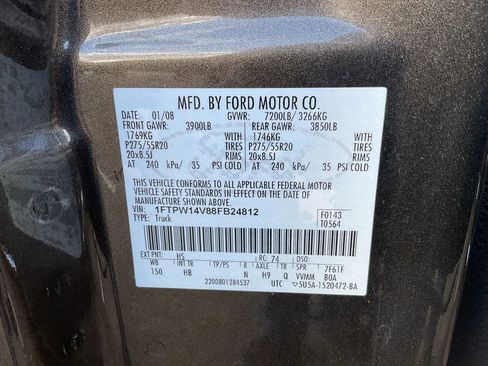 Used 2008 Ford F150 Lariat image 24