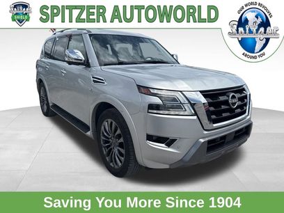 Used 2021 Nissan Armada Platinum w/ Captain's Chairs Package