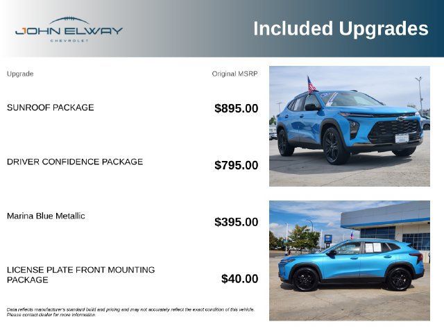 Used 2025 Chevrolet Trax ACTIV w/ Sunroof Package FWD image 7