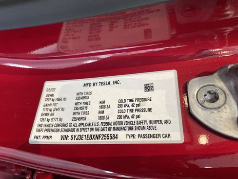 Used 2022 Tesla Model 3 Long Range image 38