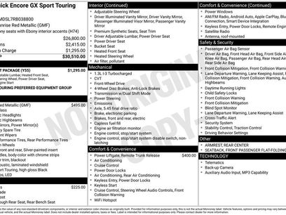 Used 2024 Buick Encore GX Sport Touring w/ Comfort Package