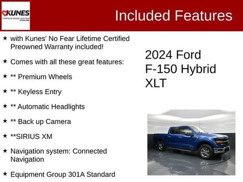 Used 2024 Ford F150 XLT w/ Mobile Office Package AWD/4WD image 2
