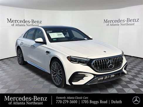 New 2026 Mercedes-Benz E 53 AMG e 4MATIC Sedan image 1