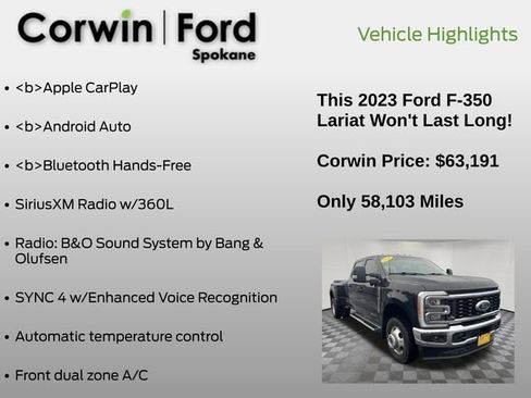 Used 2023 Ford F350 Lariat image 12