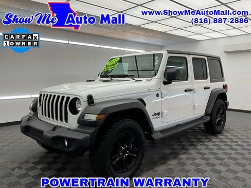 Used 2021 Jeep Wrangler Unlimited Sport image 1