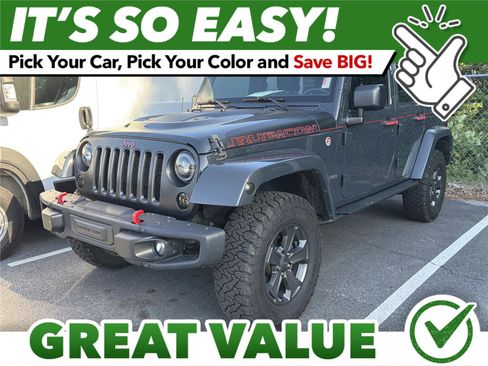 Used 2018 Jeep Wrangler Unlimited Rubicon AWD/4WD image 1