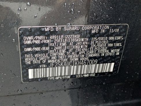 Used 2019 Subaru Forester Limited w/ Popular Package #3 image 38