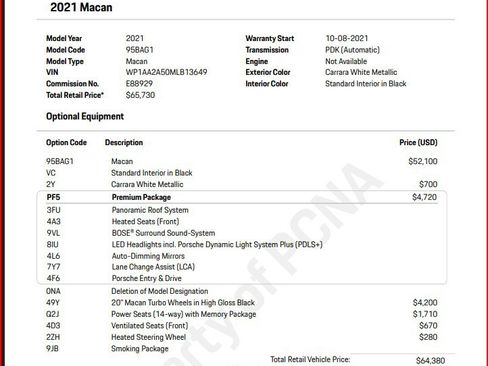 Certified 2021 Porsche Macan image 12