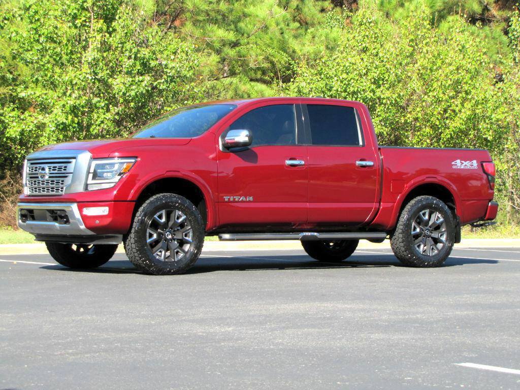 Used 2022 Nissan Titan Platinum Reserve w/ Moonroof Package AWD/4WD image 3