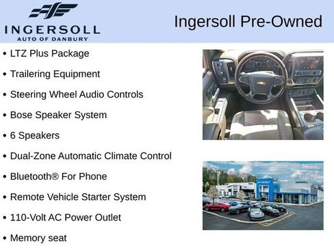 Used 2014 Chevrolet Silverado 1500 LTZ Z71 w/ LTZ Plus Package AWD/4WD image 10