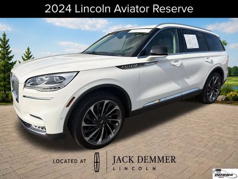 Certified 2024 Lincoln Aviator Reserve w/ Equipment Group 201A AWD/4WD image 1