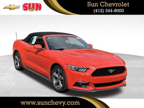 Used 2016 Ford Mustang Convertible w/ Equipment Group 051A RWD image 1