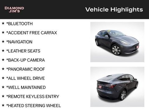 Used 2021 Tesla Model Y Long Range AWD/4WD image 4