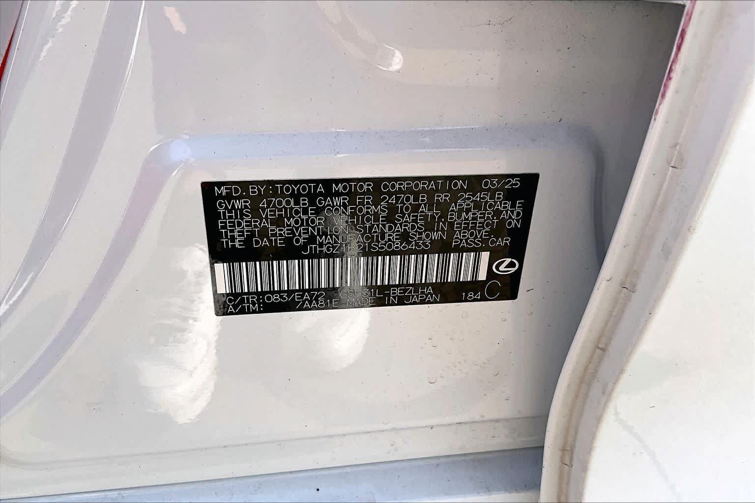 Used 2025 Lexus IS 350 F Sport w/ Accessory Package 2 RWD image 35