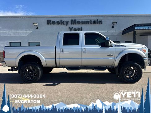 Used 2015 Ford F350 Lariat w/ Lariat Ultimate Package AWD/4WD image 2