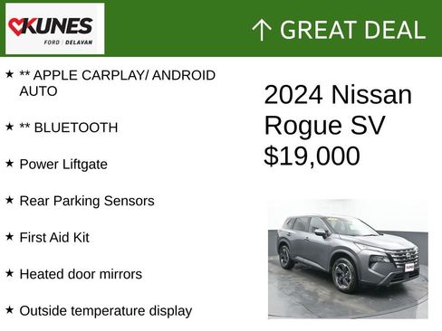 Used 2024 Nissan Rogue SV image 2