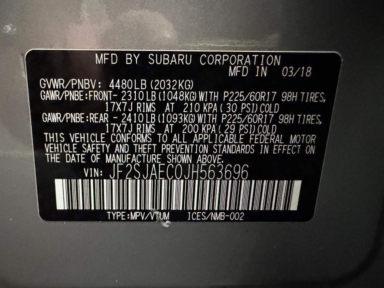 Used 2018 Subaru Forester 2.5i Premium w/ All-Weather Package AWD/4WD image 25