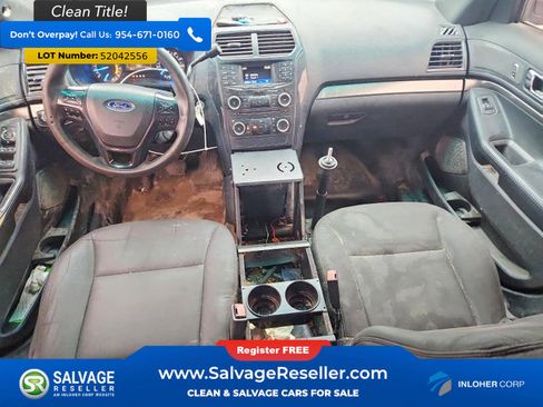 Used 2016 Ford Explorer 4WD Police Interceptor w/ 2-tone Vinyl Package #3 image 11