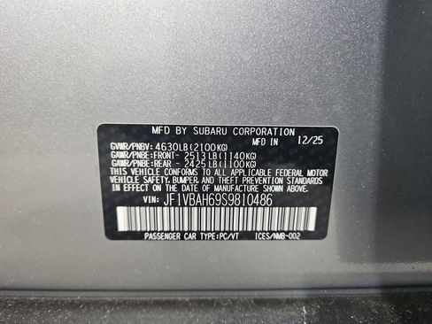 New 2025 Subaru WRX Premium image 29