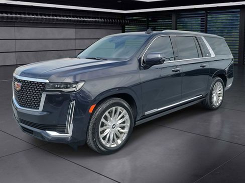 Used 2023 Cadillac Escalade ESV Premium Luxury w/ Performance Package RWD image 1