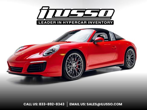 Used 2019 Porsche 911 Targa 4S AWD/4WD image 1