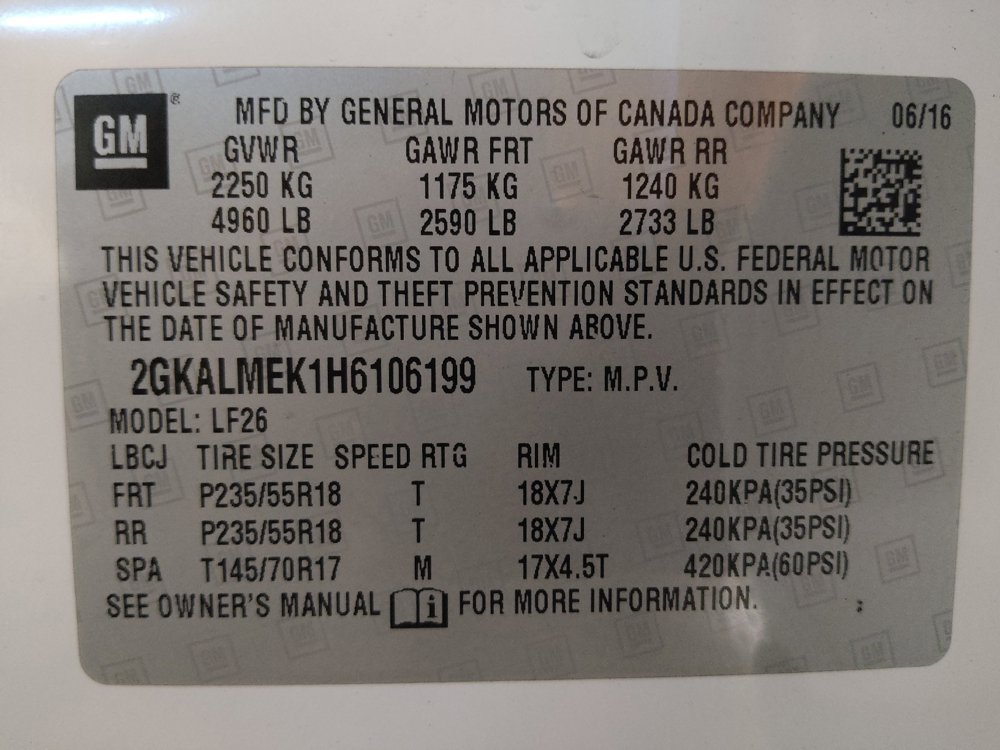Used 2017 GMC Terrain SLE FWD image 33