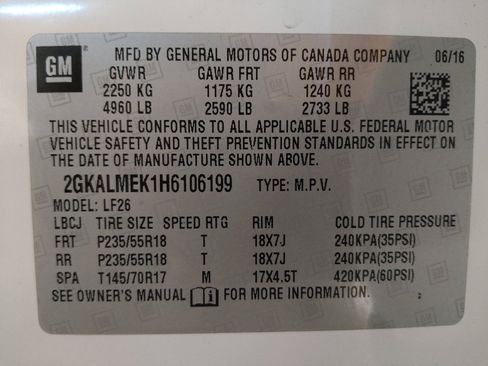 Used 2017 GMC Terrain SLE FWD image 33