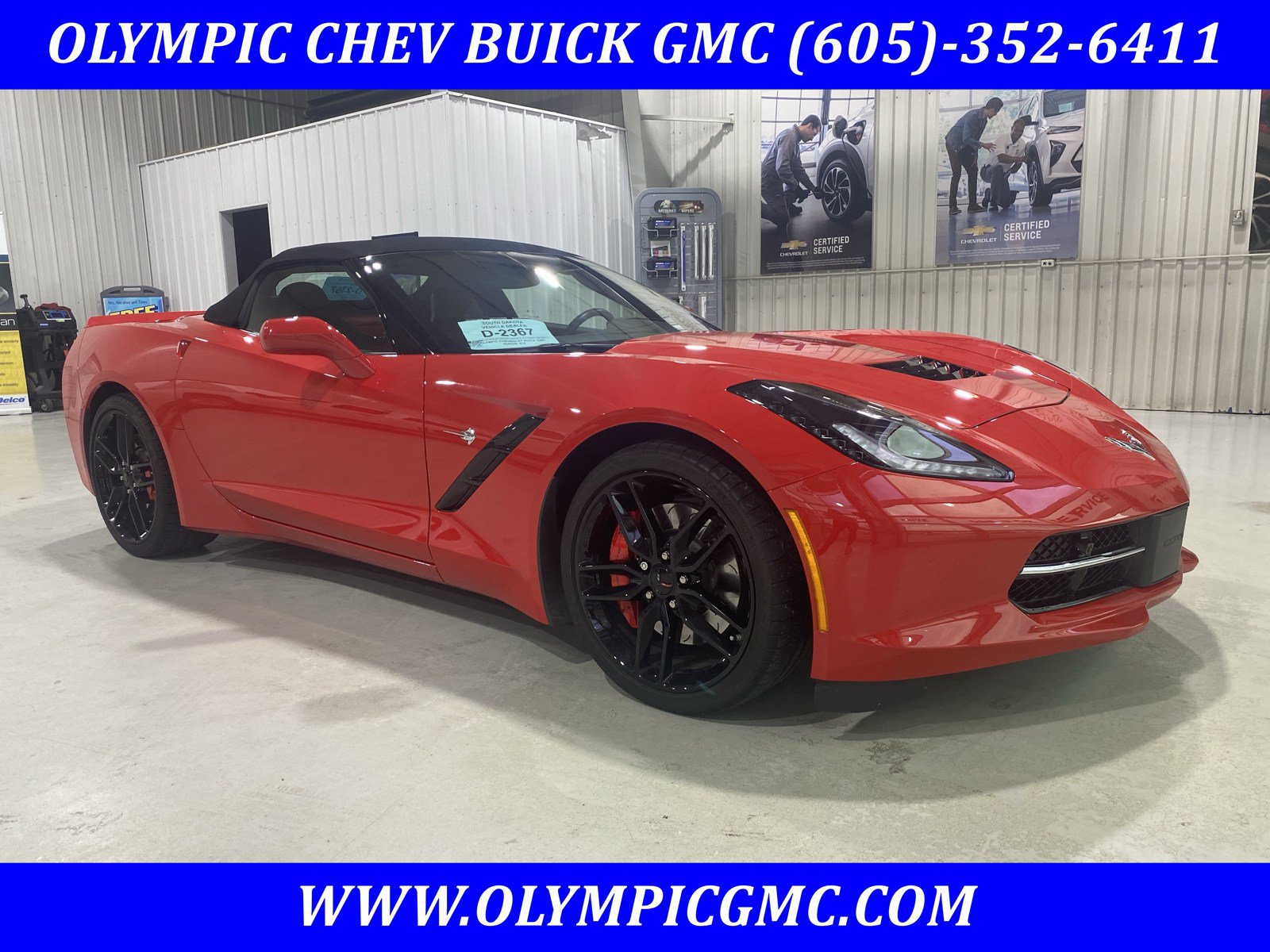 Used 2017 Chevrolet Corvette Stingray Convertible RWD image 1