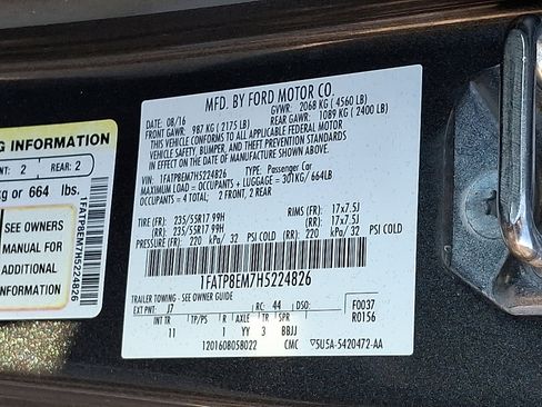 Used 2017 Ford Mustang Convertible image 25