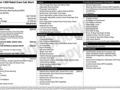 Used 2017 RAM 1500 Rebel w/ Luxury Group AWD/4WD image 39