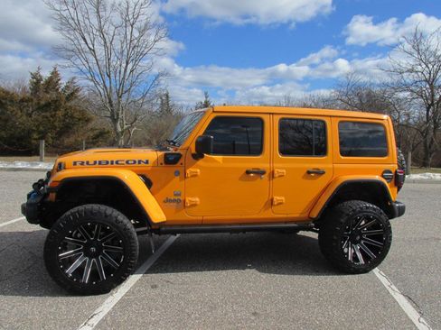 Used 2021 Jeep Wrangler Unlimited Rubicon 4xe w/ Steel Bumper Group image 31