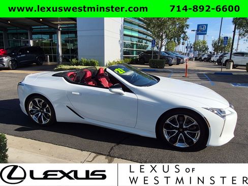 Certified 2021 Lexus LC 500 Convertible w/ Touring Package RWD image 6