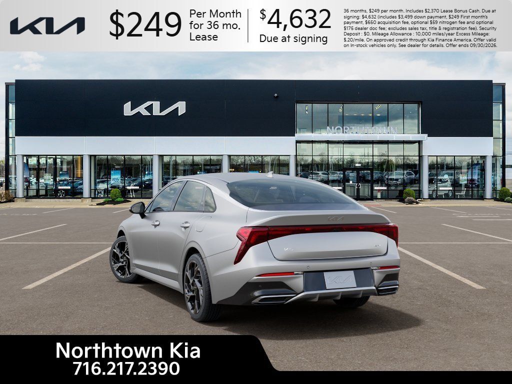 New 2026 Kia K5 GT-Line w/ GT-Line Red Interior Package AWD/4WD image 5