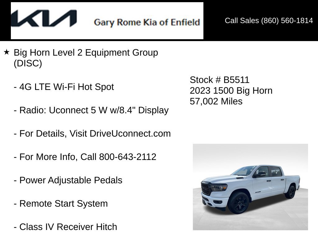 Used 2023 RAM 1500 Big Horn AWD/4WD image 29